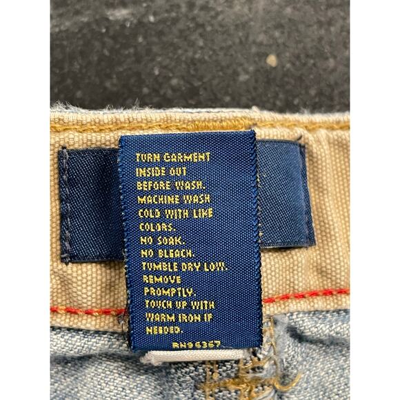 OshKosh B'Gosh kids carpenter jean pant size 7 EUC 100% Cotton - Picture 4 of 9